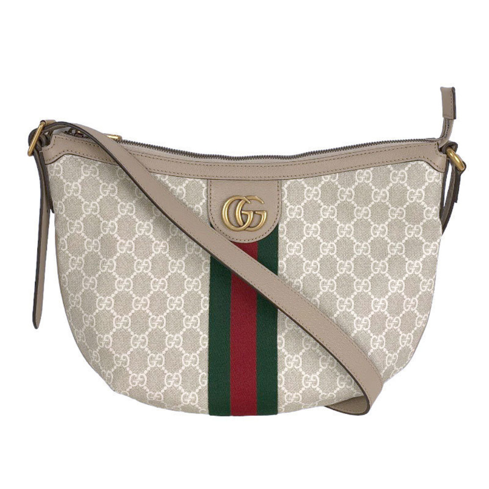 Gucci Ophidia GG Small Shoulder Bag Beige